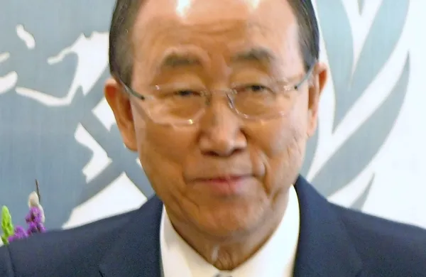Generalni sekretar Združenih narodov Ban Ki Moon 