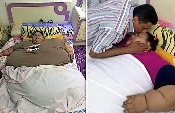 Egipčanka, ki velja za najdebelejšo žensko na svetu, bo lahko 
odšla v Indijo na življenjsko pomembno operacijo.