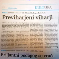 Pihalni orkester Izola je praznoval častitljivi jubilej - 130 let 
delovanja. 
