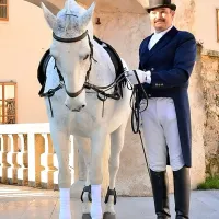 V Vipavi je bilo žegnanje konj &scaron;e posebej slovesno (foto)
