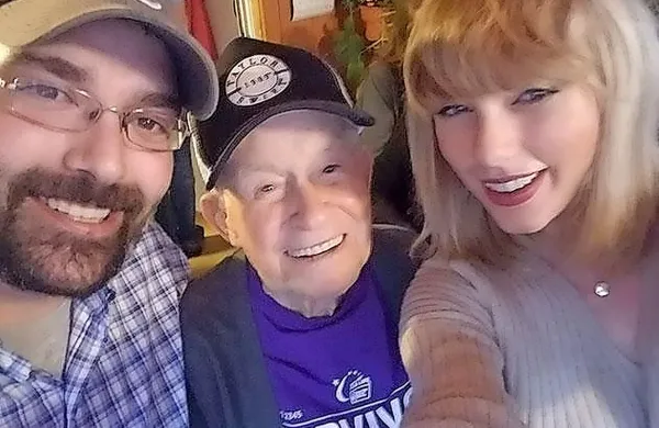 Taylor Swift obiskala 96-letnega oboževalca