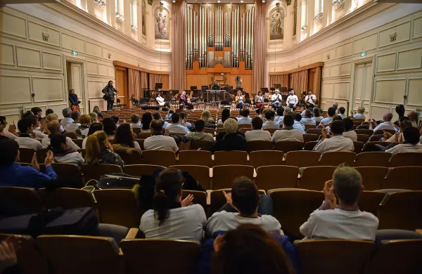 Novoletnega koncerta Slovenske filharmonije ne bo, saj 
orkester nadaljuje stavko. 
