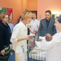 V &scaron;empetrski bolni&scaron;nici obdarili prvorojeno v leto&scaron;njem letu