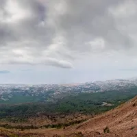 Pogled z Vezuva na Neapeljski zaliv