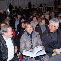 Nabito polna dvorana v Sv. Antonu pozdravila prihod &Scaron;avrinke (foto)