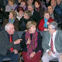 Nabito polna dvorana v Sv. Antonu pozdravila prihod &Scaron;avrinke (foto)