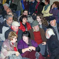 Nabito polna dvorana v Sv. Antonu pozdravila prihod &Scaron;avrinke (foto)