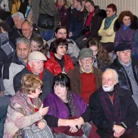 Nabito polna dvorana v Sv. Antonu pozdravila prihod &Scaron;avrinke (foto)