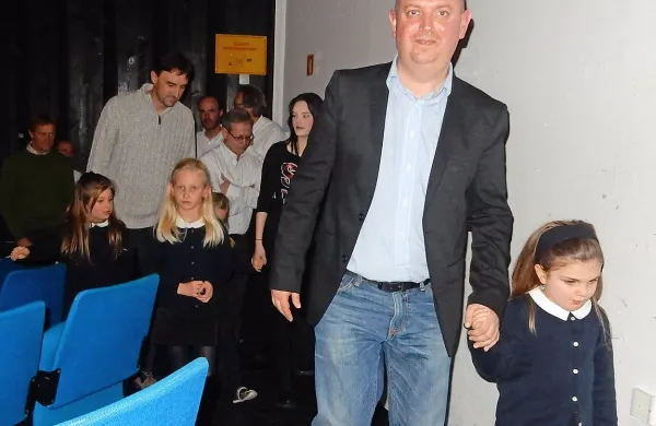 David Clodig je gonilna sila špetrske podružnice Glasbene 
matice. 