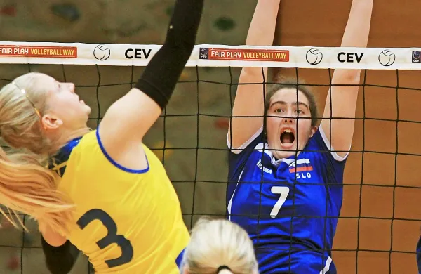 Novogoričanka Nika Bavdaž (7) je k uspehu Slovenije skupno 
prispevala 17 točk. 