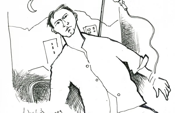Na gradu Dobrovo so prvič na ogled risbe, s katerimi je  Erik 
Lovko končal svojo ustvarjalno in življenjsko pot.    