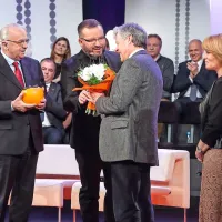 Osebnosti Primorske 2016 sta Igor Komel in Vasja Klavora (foto in video)