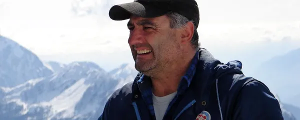 Igor Zorč: “Ko se plaz utrga, je strašen 
gas ...”