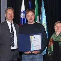 1. spremljevalec Boris Sabadin;  za Ekstra deviško oljčno olje 
Bem - belica 2016,  župan Boris Popovič in Milena Bučar 