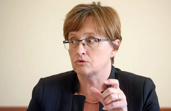 Finančna ministrica Mateja Vraničar Erman 