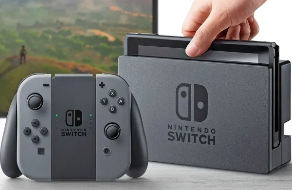 Igralna konzola Nintendo Switch je vse v enem: tablica ter domača ali 
prenosna konzola.