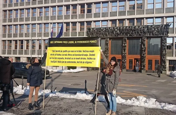 Proti spremembam zakona o tujcih se je postavila vrsta 
humanitarnih organizacij.