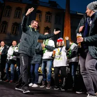 Več tisoč navijačev pozdravilo bronaste rokometa&scaron;e