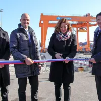 V Luki bodo hitreje nakladali in razkladali tovor (foto)