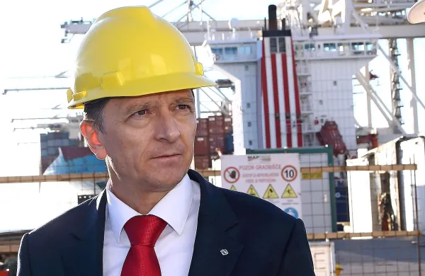 Predsednik uprave Luke Koper Drago Matić