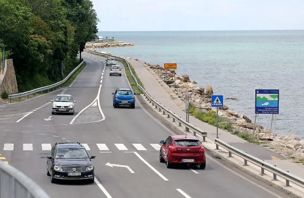 Obalne ceste &scaron;e ne morejo zapreti