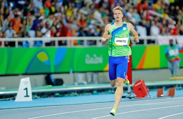 Luka Janežič bo v teku na 400 metrov lovil finale evropskega 
prvenstva. 