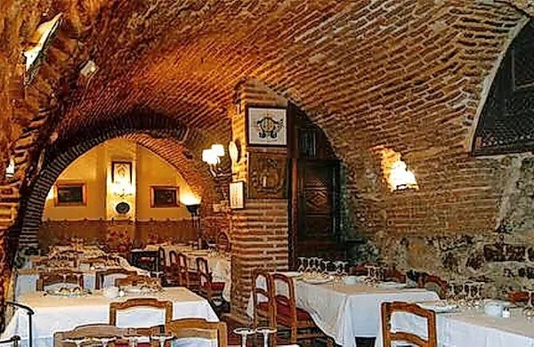 Notranjost restavracije.