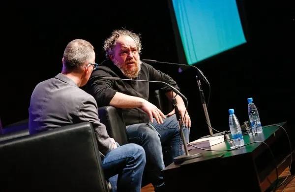 Prvi gost letošnjega festivala Fabula, francoski pisatelj Mathias Énard.  