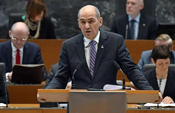 Prvak SDS Janez Janša