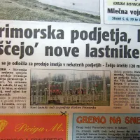 Država se je odločila za prodajo imetja v nekaterih podjetjih, 
med katerimi je bilo tudi nekaj primorskih.