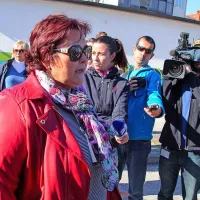 Protestna shoda proti in v prid beguncem na &Scaron;kofijah brez izgredov (foto)