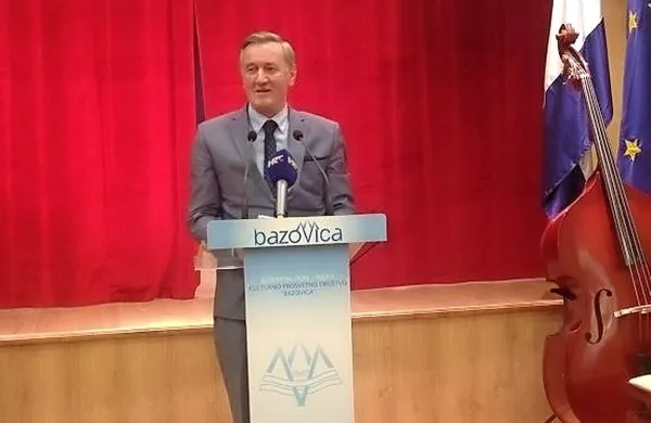 Slavnostni nagovor ministra Gorazda Žmavca 
