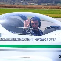 Lenarčič nad Sredozemljem in Alpami meri črni ogljik in saharski pesek (foto)