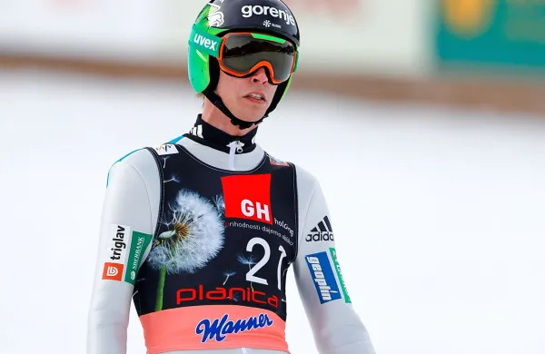 Med Slovenci je najdlje danes poletel Anže Semenič.