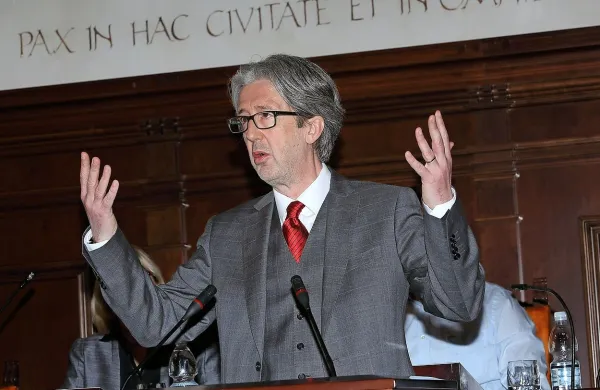 Državni sekretar na MNZ Boštjan Šefic v Kopru.