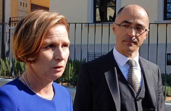 Lorela Dobrinja in Jožef Klavdij Novak