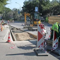 Pri avtokampu Jadranka se bo kolesarska pot z obalne ceste 
navezala na obstoječo kolesarsko stezo.