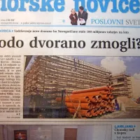 Gradnja nove športne dvorane v mestu je bila v polnem teku, 
novogoriške opozicijske svetnike pa je skrbelo, če bo  občina 
sploh lahko vzdrževala ta objekt.

