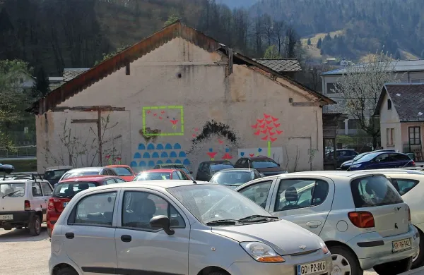 Idrijčani so najbolj željni prenove Ute, dobesednega kaosa 
sredi mesta.