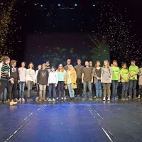 Zaključka tekmovanja Popri v SNG Nova Gorica se je 
udeležilo več kot 300 ljudi z vseh koncev Slovenije.