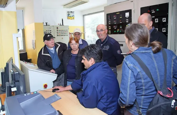 Dan odrtih vrat v kotlovnici na Markovcu je privabil številne 
stanovalce, ki jih je zanimalo delovanje ogrevalnega sistema. 