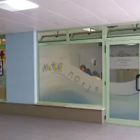 Prostor, ki ga uporabljajo kot učilnico.