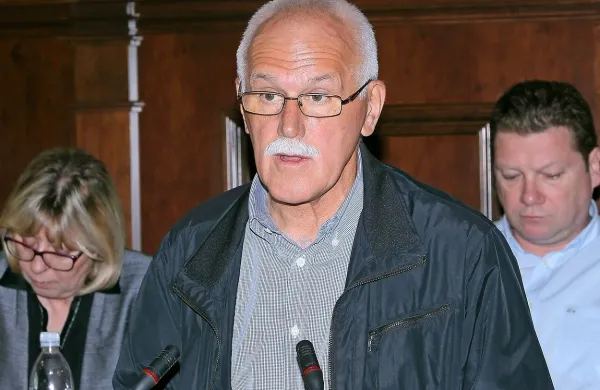 Predsednik Krajevne skupnosti  Škofije Edmond Gašpar