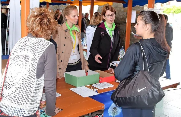 Utrinek z lanskega zaposlitvenega sejma v Kopru