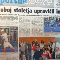 Portorož je pred 13 leti gostil pravo teniško poslastico.