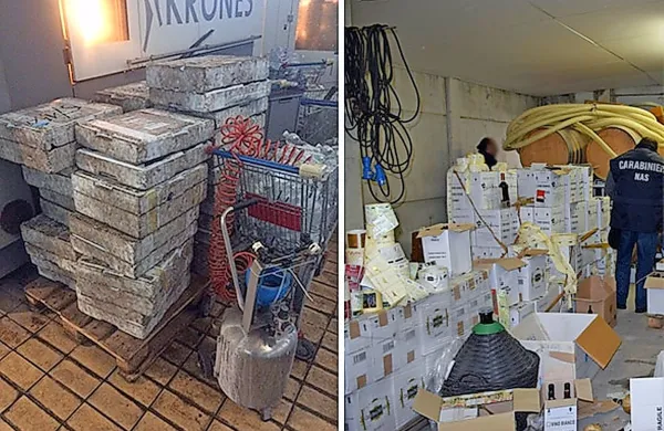 Vino iz Toskane z dodatkom čistega alkohola so prodajali 
tako v Italiji kot v drugih evropskih državah.
