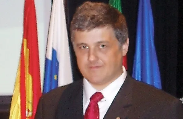 Peter Reberc, ko je še opravljal diplomatsko funkcijo.  