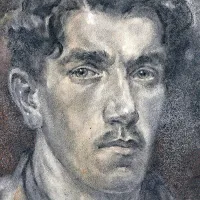 Albert Sirk: Avtoportret, 1911