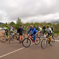 300 kolesarjev na prvem slavni&scaron;kem maratonu