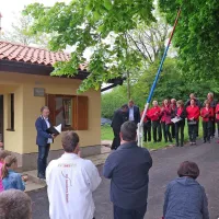Župana Sežane in Repentabra sta skupaj dvignila zapornico. Prireditev 
so popestrili Združeni mešani pevski zbor Repentabor, recitatorja Vesna 
in Matej Ravbar ter harmonikarja  Vid Metljak in Kevin Fabjan. 